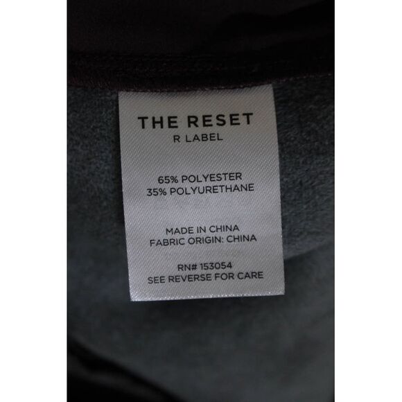 R Label The Reset Womens Faux Leather Elasticated Straight Leg Pants Red Size S - Picture 5 of 6